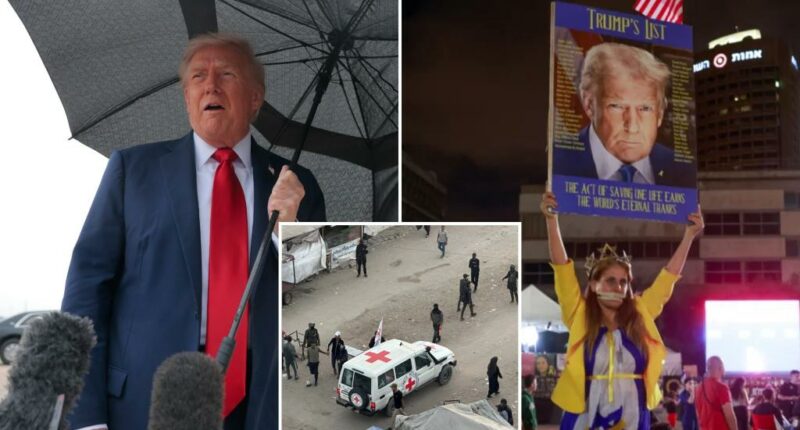 'War is over' Trump declares on Air Force One as he heads to Israel for hostage release