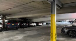 White Plains, New York parking garage collapse: Concrete smashes several cars, no one injured
