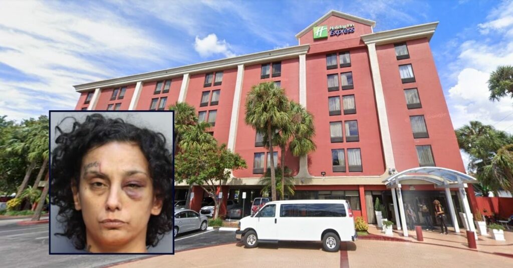 Woman stuffs murdered man's body under Holiday Inn bed: Cops