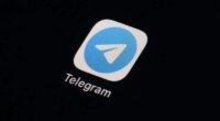 FILE - The icon for the instant messaging Telegram app is seen on a smartphone, Tuesday, Feb. 28, 2023, in Marple Township, Pa. A federal judge in Brazil on Wednesday, April 26, ordered a temporary suspension of messaging app Telegram, citing the social media platform
