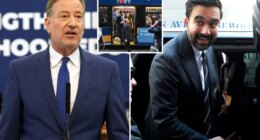 Zohran Mamdani's top cheerleader Bill de Blasio now says NYC mayoral front-runner's math 'doesn't add up' a week before election
