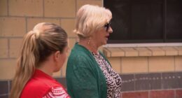 Jim Chalmers press conference interrupted by 'scared' woman