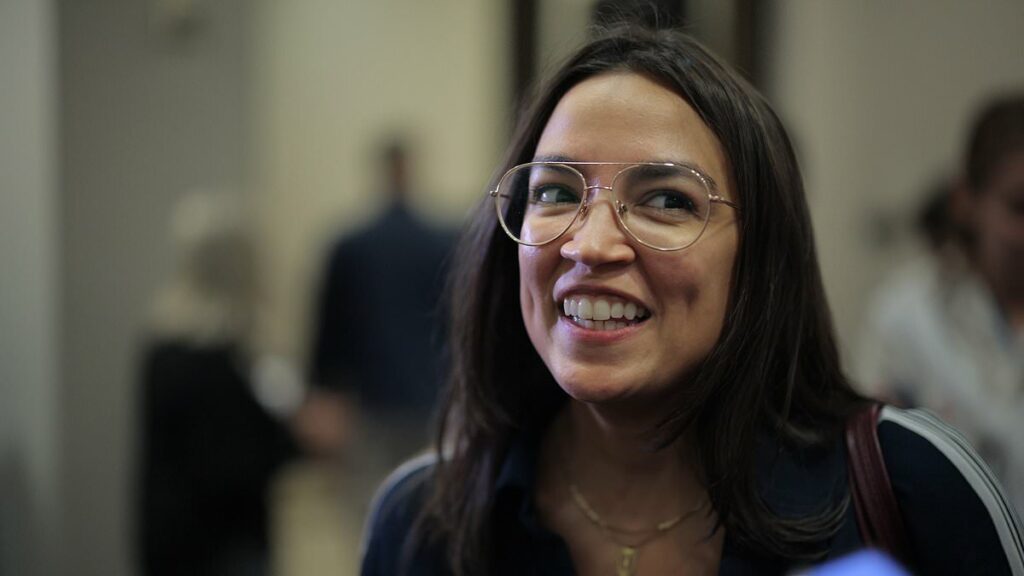 AOC hit by shockingly crude sex insult by White House after she mocked 'TINY' Stephen Miller