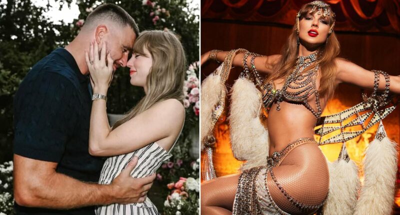 All Taylor Swift's references to Travis Kelce and New Heights on The Life of a Showgirl