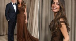 Amal Clooney exudes Old Hollywood glamour with George at Albie Awards