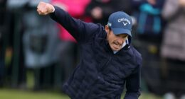 Andy Murray is still class on grass! Tennis legend shows off extraordinary golf skills - and out-drives Ryder Cup hero - to wow fans at Alfred Dunhill Links Championship