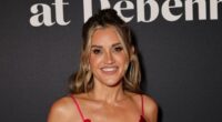 Ashley Roberts puts on a leggy display in a sequin minidress