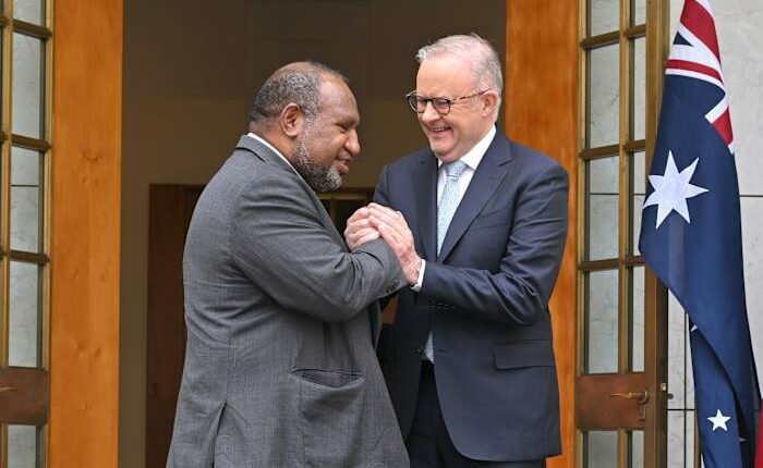 Australia and Papua New Guinea sign historic defense treaty that raised China's concern