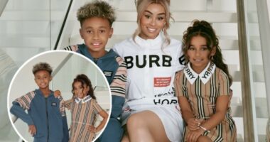 BLAC CHYNA POSES WITH HER KIDS IN SWEET NEW PHOTOS: 'I AM BLESSED'