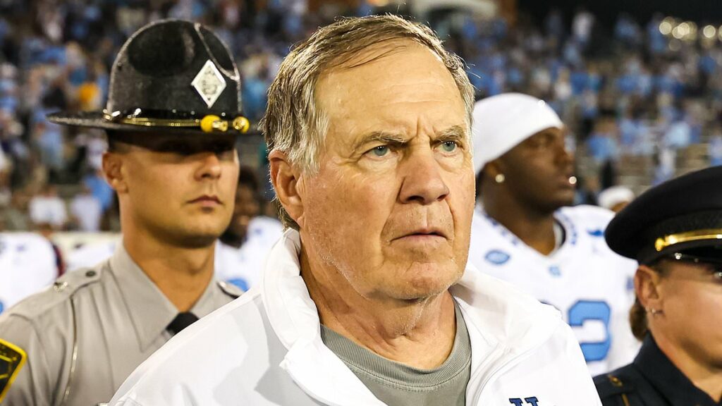 Bill Belichick 'trying to force his way out of UNC nightmare' after just five games: 'The rats are leaving the ship'