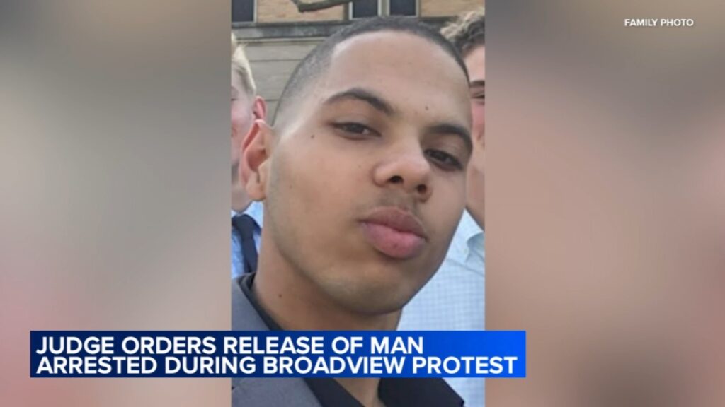Broadview ICE facility protest: Neurodivergent man Paul Ivery released from custody pending trial after arrest at detention center