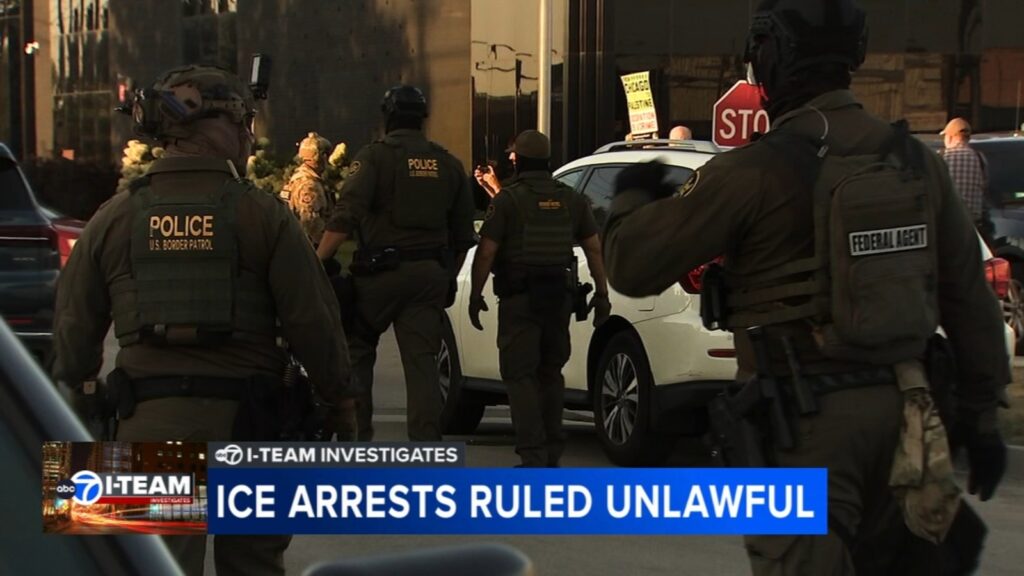 Chicago immigration enforcement: Warrantless arrests by ICE agents in Chicago area ruled unlawful by federal judge