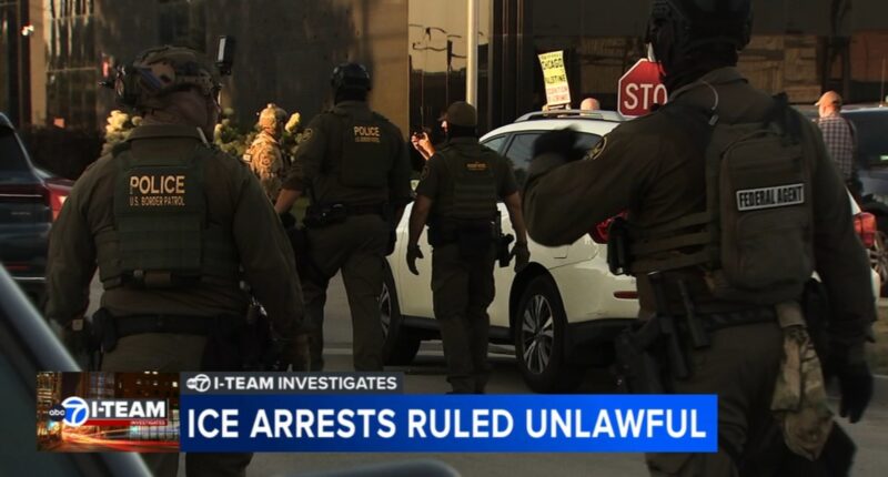 Chicago immigration enforcement: Warrantless arrests by ICE agents in Chicago area ruled unlawful by federal judge