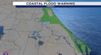 Coastal flood warning goes into effect for parts of Central Florida