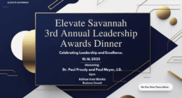 Community Corner: Elevate Savannah to host  third annual Leadership Awards Dinner
