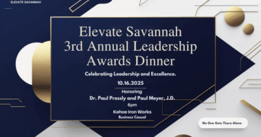 Community Corner: Elevate Savannah to host  third annual Leadership Awards Dinner