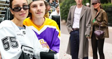 Cruz Beckham’s girlfriend claps back at hater calling couple’s almost 10-year age gap ‘weird’