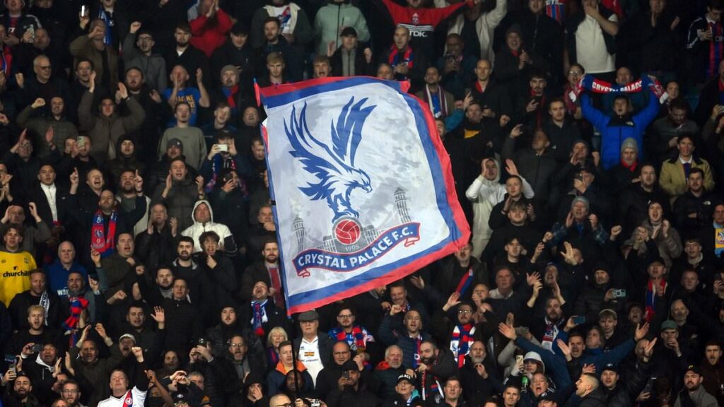 Crystal Palace fans celebrate shooting down of '10 Russian drones' during Conference League win against Ukrainian opposition in neighbouring Poland