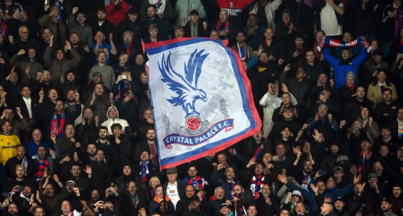 Crystal Palace fans celebrate shooting down of '10 Russian drones' during Conference League win against Ukrainian opposition in neighbouring Poland