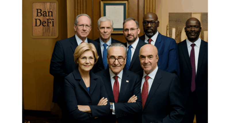 Democrats Push to Ban DeFi Threatens CLARITY Act