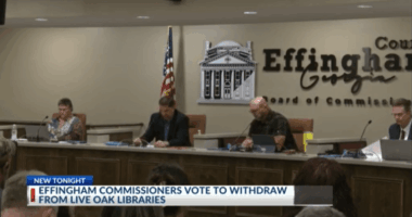 Effingham Co. Commissioners vote to withdraw from Live Oak Libraries