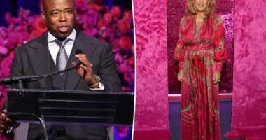 Eric Adams parties with Denise Rich at private club after dropping out of mayoral race