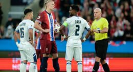 Erling Haaland IS human after all! Man City star misses TWO penalties for Norway in World Cup qualifier in remarkable scenes... before normal service resumes with sensational hat-trick