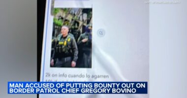 Espinoza Martinez, alleged Chicago leader of Latin Kings gang, charged with putting bounty out for Border Patrol's Gregory Bovino
