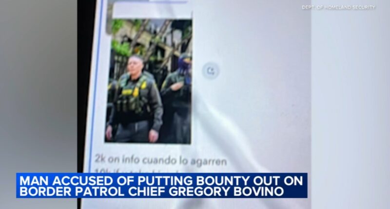 Espinoza Martinez, alleged Chicago leader of Latin Kings gang, charged with putting bounty out for Border Patrol's Gregory Bovino
