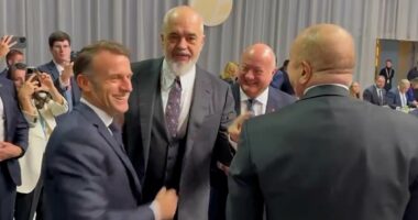 European leaders reportedly caught mocking Trump
