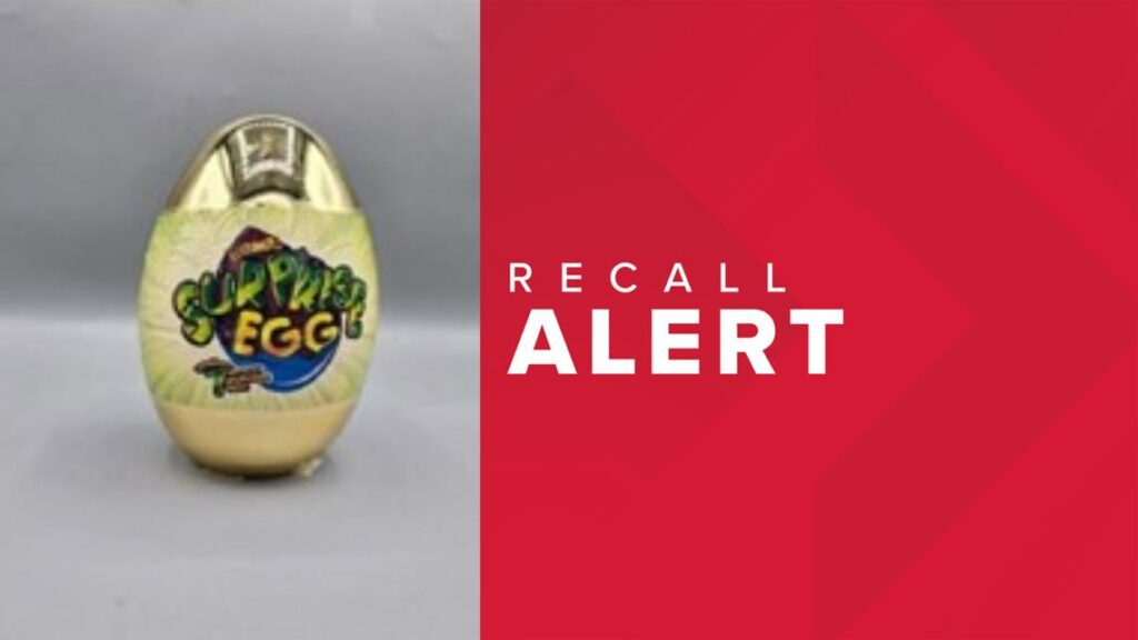 Evermore Surprise Eggs recall: Lead issue affects nearly 100K