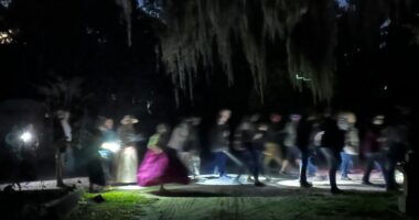 Explore historic Bonaventure Cemetery after dark