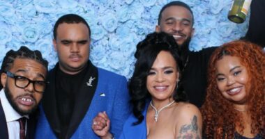 FAITH EVANS HOSTS INAUGURAL RYDER’S ROOM GALA ALONGSIDE HER KIDS