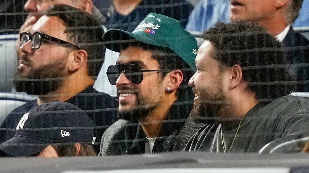 Fan who sat with Bad Bunny at MLB game says artist's Trump hatred caused 'God Bless America' snub