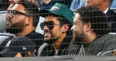 Fan who sat with Bad Bunny at MLB game says artist's Trump hatred caused 'God Bless America' snub