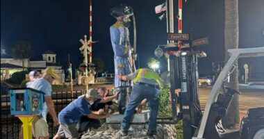 Fernandina Beach's iconic Peg Leg Pete statue relocated to museum