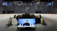 France urges tougher action against Russia, saying drones should be shot down and oil ships stopped