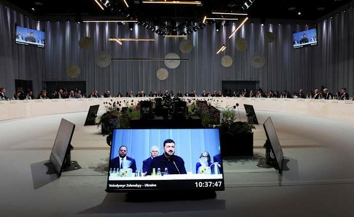 France urges tougher action against Russia, saying drones should be shot down and oil ships stopped