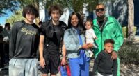 GARCELLE BEAUVAIS ENJOYS FAMILY WEEKEND SUPPORTING SON JAID