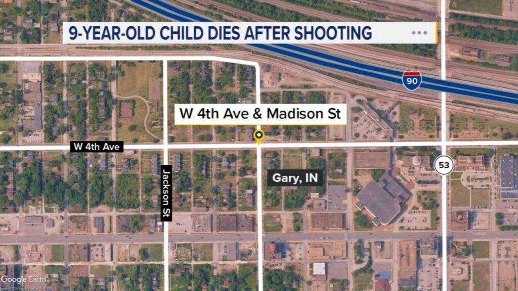 Gary, Indiana shooting: 9-year-old child fatally shot at home on Madison Street identified as Adrian Brown, officials say
