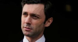 Georgia Democratic Sen. Jon Ossoff raises $12 million for 2026 reelection