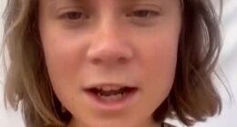 Greta Thunberg pre-recorded statement on detainment