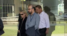 Family and supporters of Matthew Berry were in court to hear his accused killer being refused bail. (Rex Martinich/AAP PHOTOS)