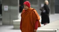 Naotunne Vijitha arrives to the County Court of Victoria in Melbourne on Wednesday, October 8.