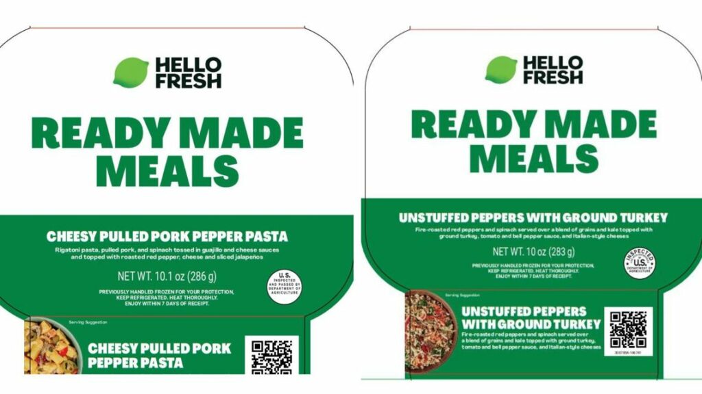 Health alert issued after listeria found in spinach used in HelloFresh meals