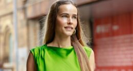 Home and Away star Isabel Lucas is pregnant with her first child at 40 after debuting new surfer boyfriend