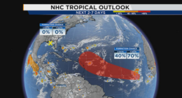 Invest 95L getting better organized, could develop this week