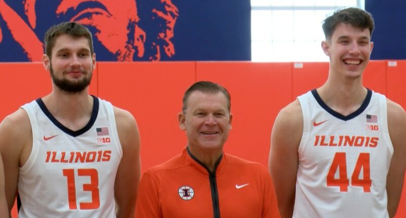 Ivisic twins soaking in time together in Champaign