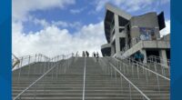 Jacksonville unveils new staircase at EverBank amid renovations