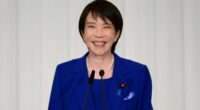 Japan's ruling party elects Sanae Takaichi as new leader, likely to become first female prime minister